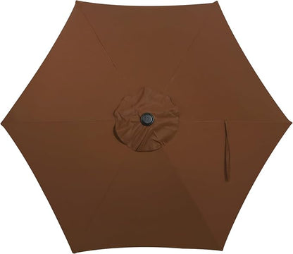 7.5 ft Patio Umbrella, Yard Umbrella, Outdoor Market Umbrella - Image 4