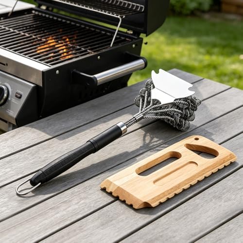Grill Brush and Scraper Grill Grate Cleaner - Image 5