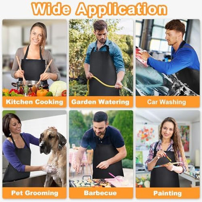 Waterproof Rubber Apron Adjustable Dishwasher Apron - Image 5