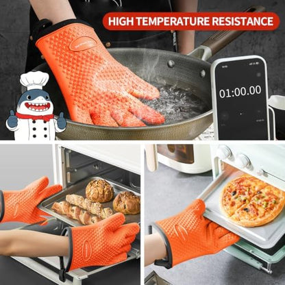 MAD SHARK Silicone Oven Mitts - Image 2