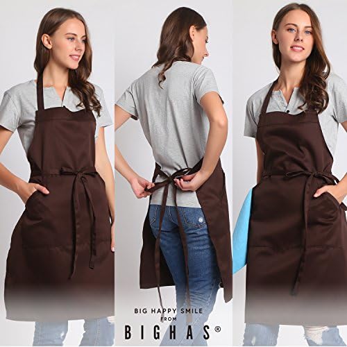 BIGHAS Adjustable Bib Apron - Image 2