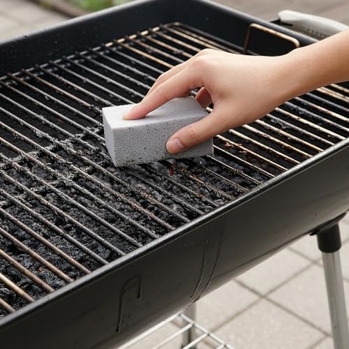 4 Pack Grill Cleaning Bricks Pumice Stone Cleaner Blocks - Image 3