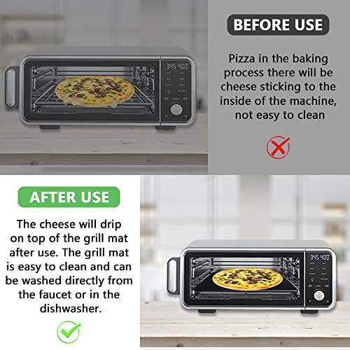for Ninja Foodi Reusable Air Fryer Liners 12x12inch Non-Stick，Bottom of Toaster - Image 7