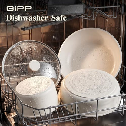 GIPP 18PCS Pots and Pans Set Non Stick Cookware Set - Image 4