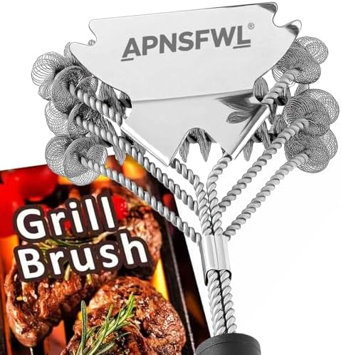 Grill Brush and Scraper Bristle Free Safe BBQ Brush by Unknown