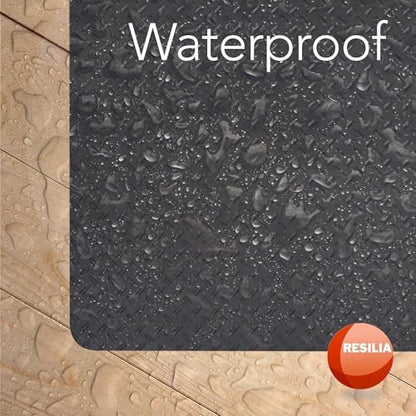 RESILIA Large Under Grill Mat – Heavy Duty, Reusable Outdoor Floor Protector - Image 5