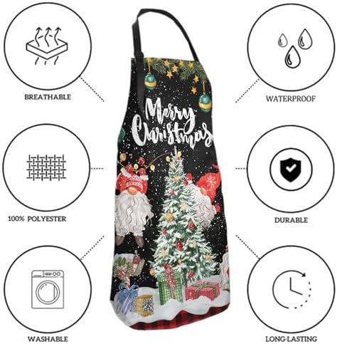 Giwawa Apron Unisex Resistant 33 x 28 inches - Image 6