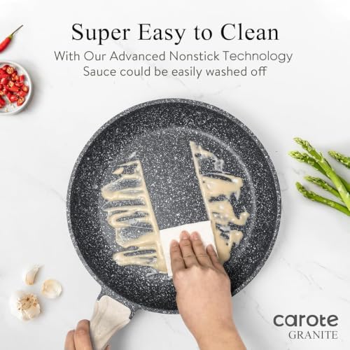 CAROTE 26pcs Nonstick Pots and Pans Set, Cookware Sets, - Image 5
