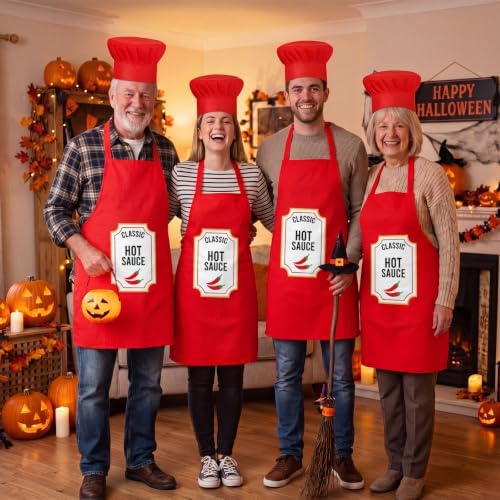 Liitrsh Halloween Condiment Group Costume Apron - Image 5
