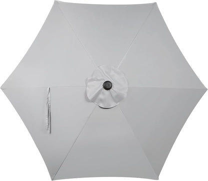 7.5 ft Patio Umbrella, Yard Umbrella, Outdoor Market Umbrella - Image 4