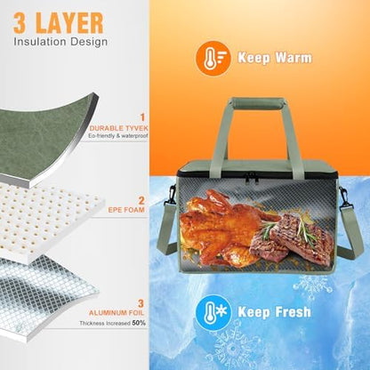 BBQ Blanket for Resting Meat, Reusable BBQ Resting Bag for Meat, Meat Brisket - Image 2