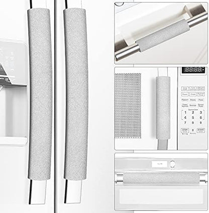 Miss.Silk Refrigerator Door Handle Covers, Keep Your Kitchen Appliance Clean by Miss+Silk