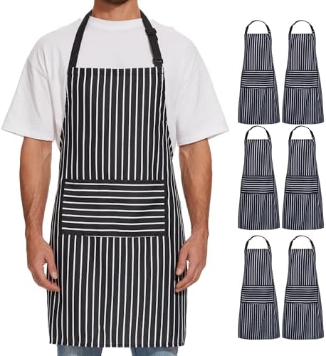 Will Well 2 Pack Bib Apron For Men & Women by WillWell