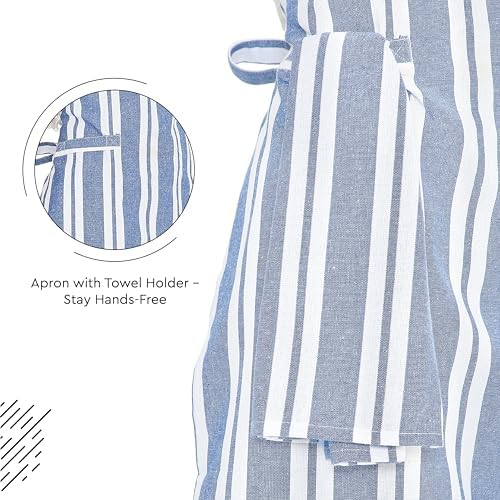 Encasa XO Cotton Kitchen Aprons - Image 4