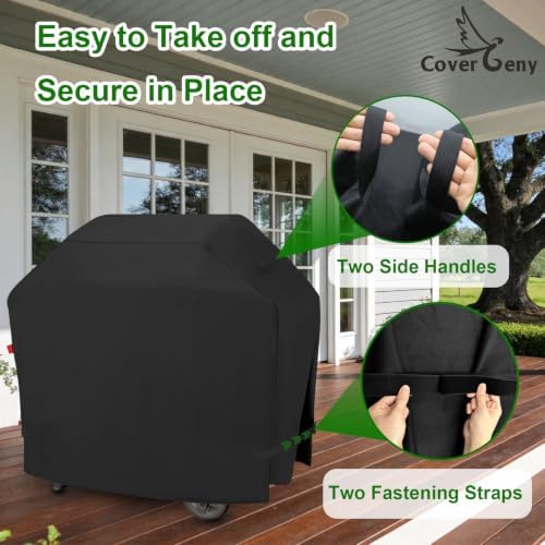 Grill Cover for Weber Genesis E-315, S-335; Char-Broil 28" Cooking Station; - Image 5