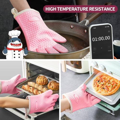 MAD SHARK Silicone Oven Mitts - Image 2