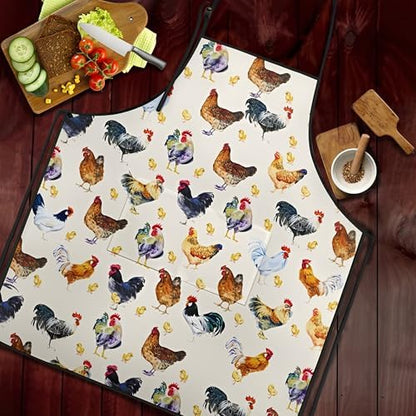 Chicken Kitchen Cooking Apron - Image 5
