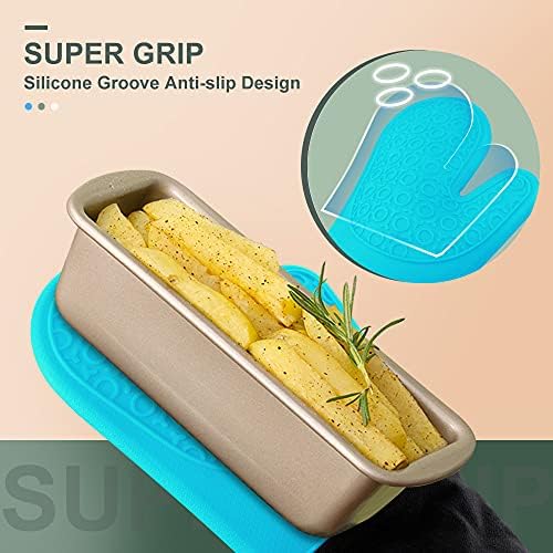 Silicone Oven Mitts - Image 3