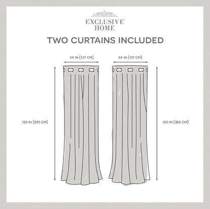 EXCLUSIVE HOME Cabana Solid Indoor/Outdoor Light Filtering Hook-and-Loop Tab - Image 10