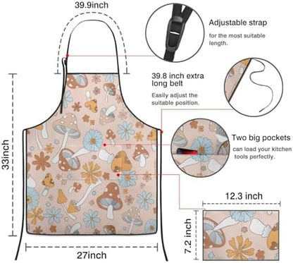 Mushroom Kitchen Cooking Apron - Image 6