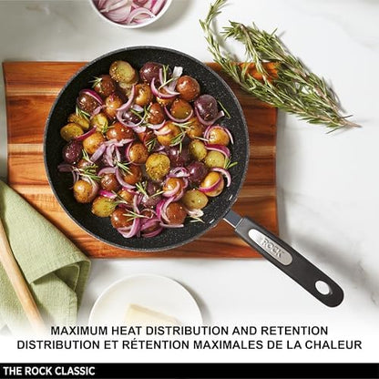 Starfrit The Rock Classic 12.5" Deep Fry Pan, Helper Handle - Image 4
