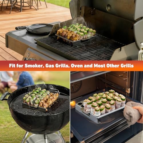 Skyflame Stainless Steel Jalapeno Grill Rack - Image 6