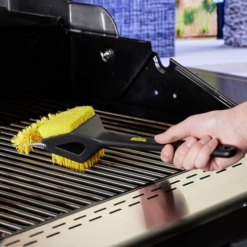 Mr. Bar-B-Q Triple Action Grill Brush Powered by Scrub Daddy - Image 4