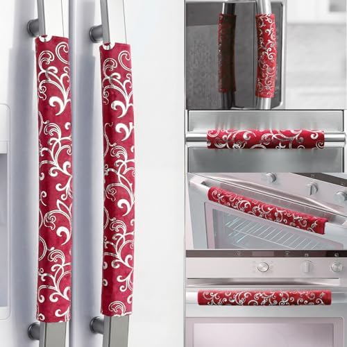 Volecy Refrigerator Handle Covers, Washable Velvet Appliance Door Handle Covers by VOLECY