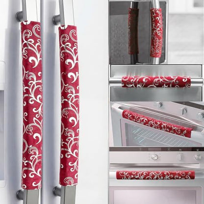 Volecy Refrigerator Handle Covers, Washable Velvet Appliance Door Handle Covers by VOLECY