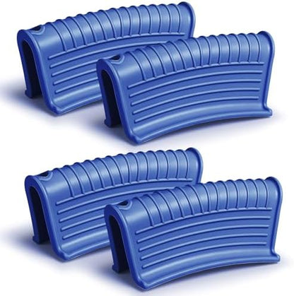 Patelai 4 Pack Silicone Pot Handle Holders Heat Resistant by Patelai