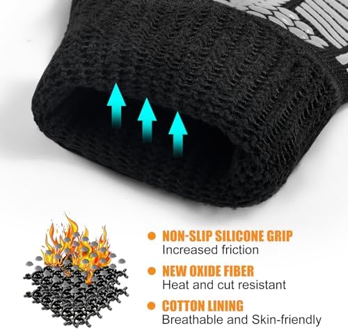 BBQ Gloves, 1472°F Heat Resistant - Image 5