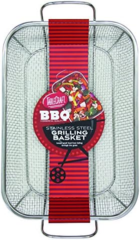 TableCraft BBQ Rectangular Grilling Basket by TableCraft