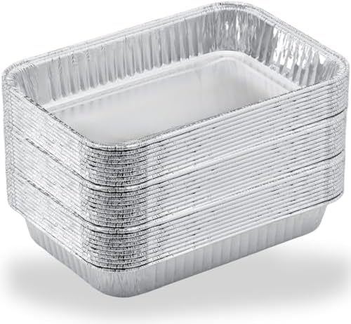Drip Pans for Weber, Disposable Aluminum Foil Grease Trays for Weber Grills by Matchwaves