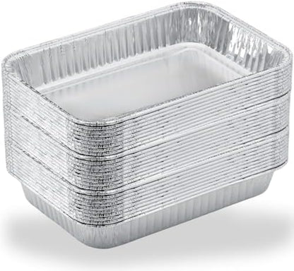 Drip Pans for Weber, Disposable Aluminum Foil Grease Trays for Weber Grills by Matchwaves