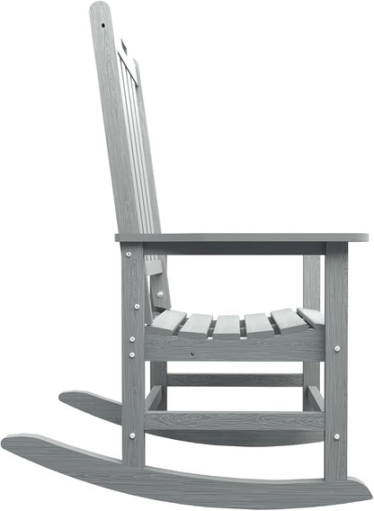 THOEOE Outdoor Rocking Chairs Set of 2, Oversized Patio Rocking Chair | HDPE - Image 9