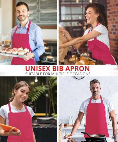 Utopia Kitchen Bib Aprons 2 Pack Adjustable - Image 5