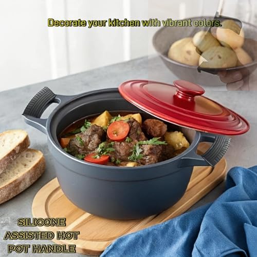 4 Pcs Silicone Assist Hot Pan Handle Holder, Hot Skillet Handle Covers - Image 2