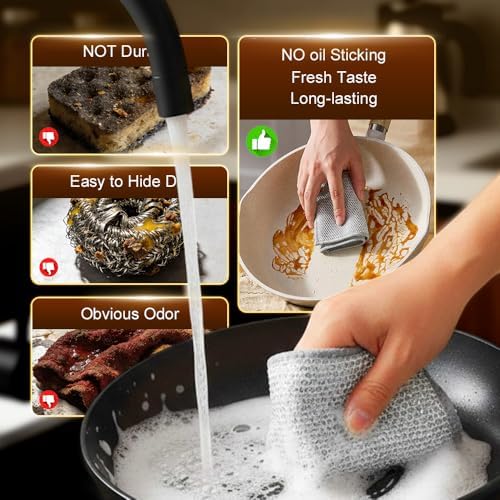 Multipurpose Wire Dishwashing Rags - Image 3