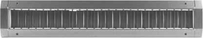 Repa Market 21" x 3" Inch Air Grille for Round Spiral Ducts - Adjustable Single Louvre Blade - Galvanized Ventilation Cover - Side Fit Round Surface Canal Ducting from 7" to 15.75" Inches