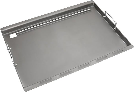 Full Size Griddle for Weber Genesis II Genesis II LX 300 Series, Flat Top Griddle Plate Part Replacement Parts for Weber Genesis II 310/315/325/335, Genesis II LX 340