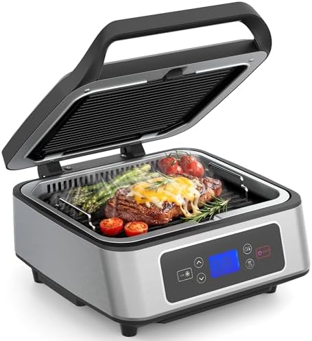 Sunvivi 1300W Smokeless Grill Indoor by WeGetLife