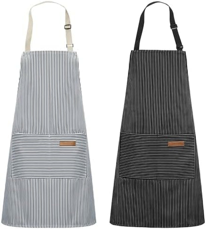 Syntus Apron for Men Women, Adjustable Cooking Kitchen Apron by Syntus