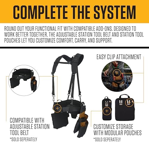 Carhartt Station Tool Belt Suspender Carhartt Brown - Image 4