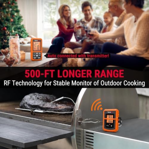 TempPro TempSync 500FT Wireless Meat Thermometer - Image 3