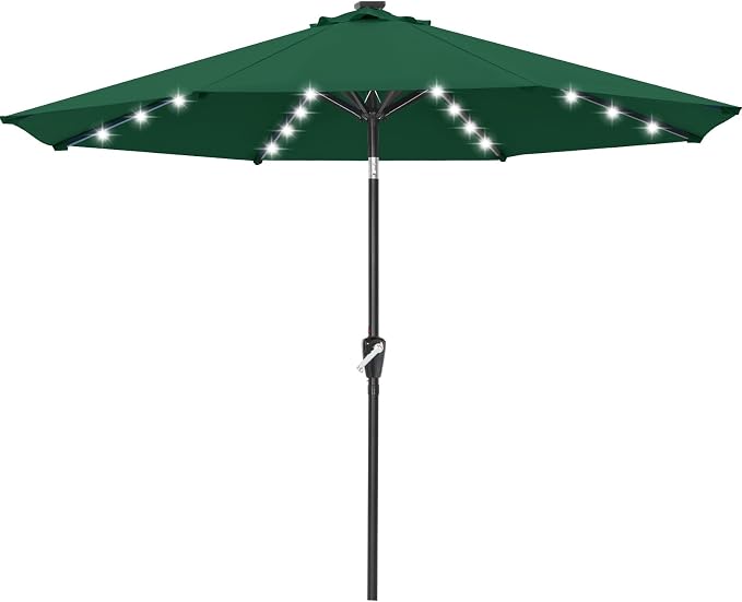 ABCCANOPY Solar Led Patio Umbrella by ABCCANOPY