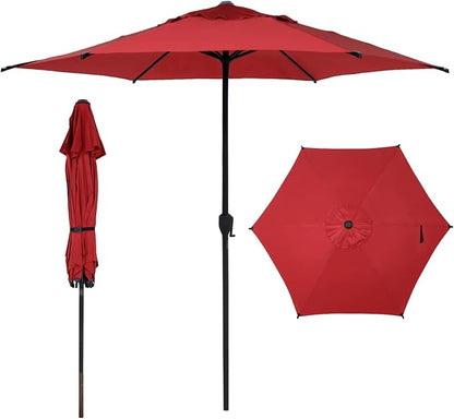 Abba Patio 9FT Lyon Outdoor Patio Umbrella Outdoor Table Umbrella by AbbaPatio