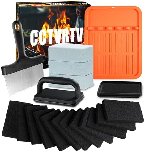Upgraded Griddle Cleaning Kit for Blackstone by CCTVRTV