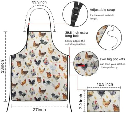 Chicken Kitchen Cooking Apron - Image 6
