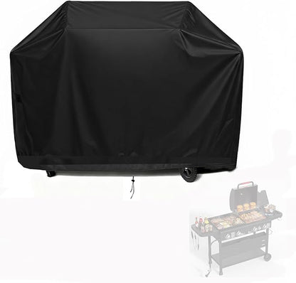 Grill Cover for LAUDLIFE 5 Burners Griddle Grill Combo with Side Burner, Waterproof Outdoor BBQ Covers Propane Gas Grill Cover - 22" D x 63.5" W x 40.5" H