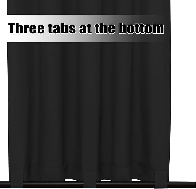 Easy-Going Outdoor Curtains for Patio 1 Panel, 54x120 inch, Weatherproof - Image 4